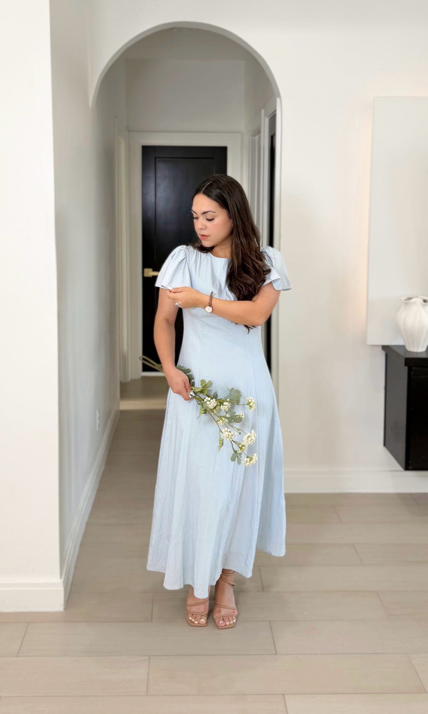 Leny Dress in blue