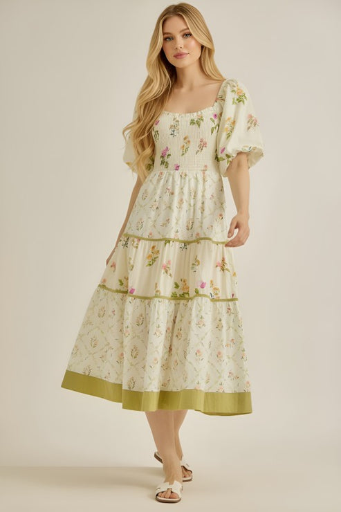 Fernanda floral dress