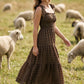 LUCIA NAVY & BRWON DRESS