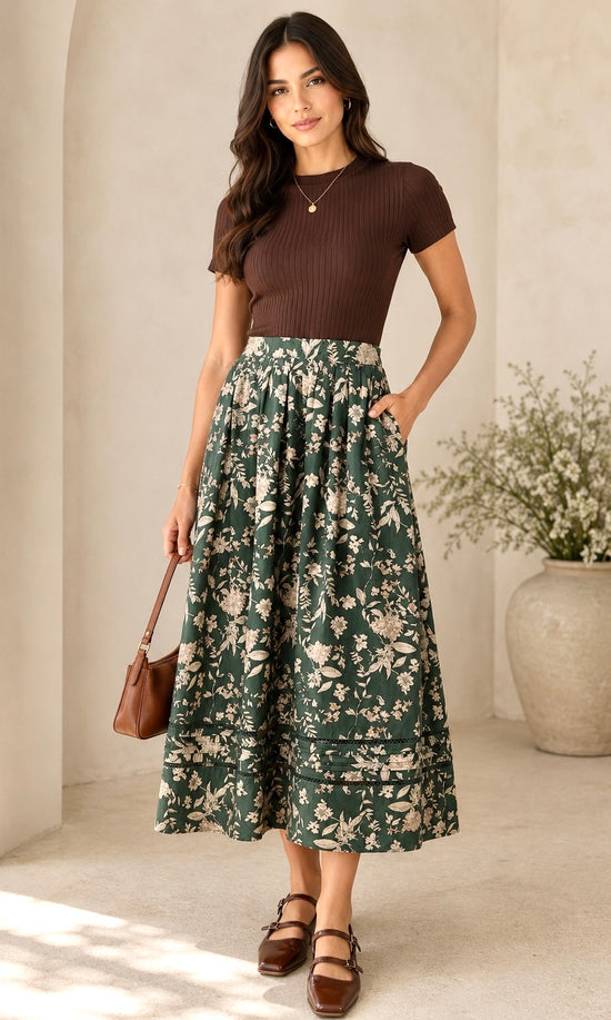 Forest Bloom Skirt