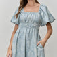 Cristina baby blue dress
