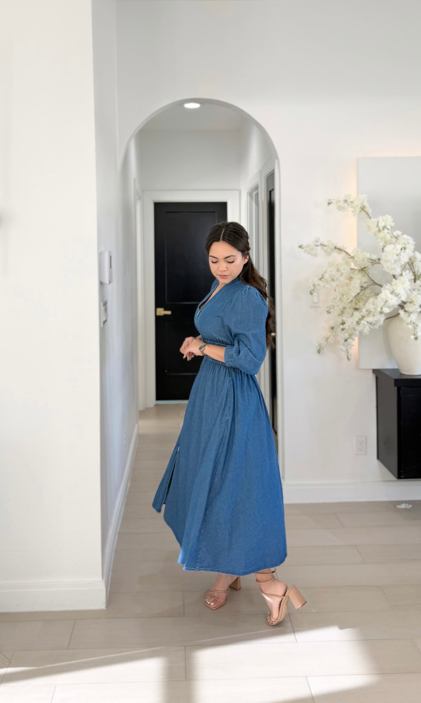 Sofia denim dress