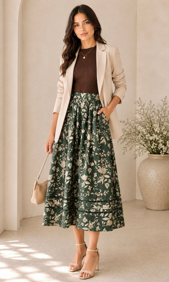 Forest Bloom Skirt