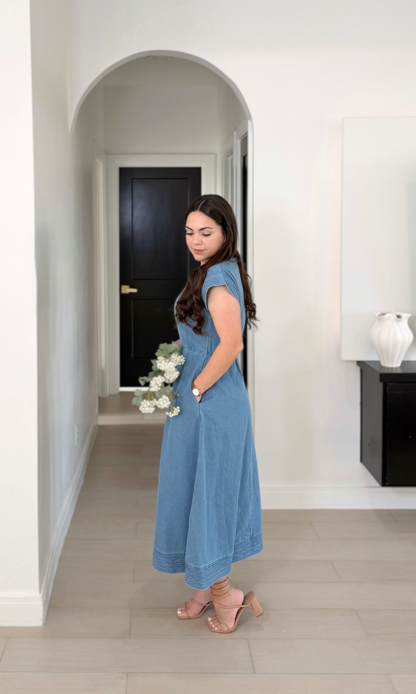PREORDEN Viviana Denim dress