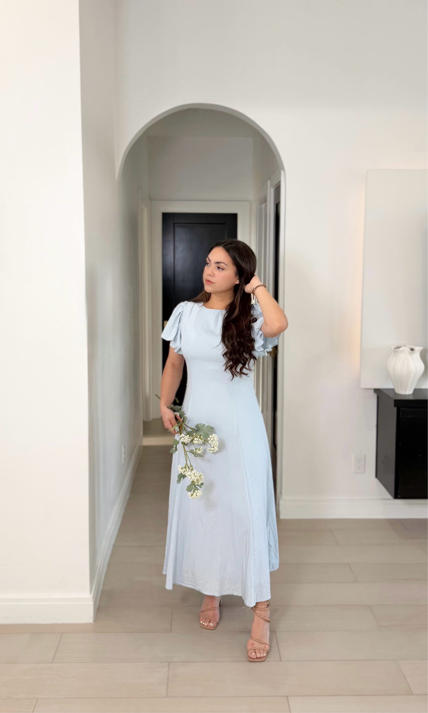 Leny Dress in blue