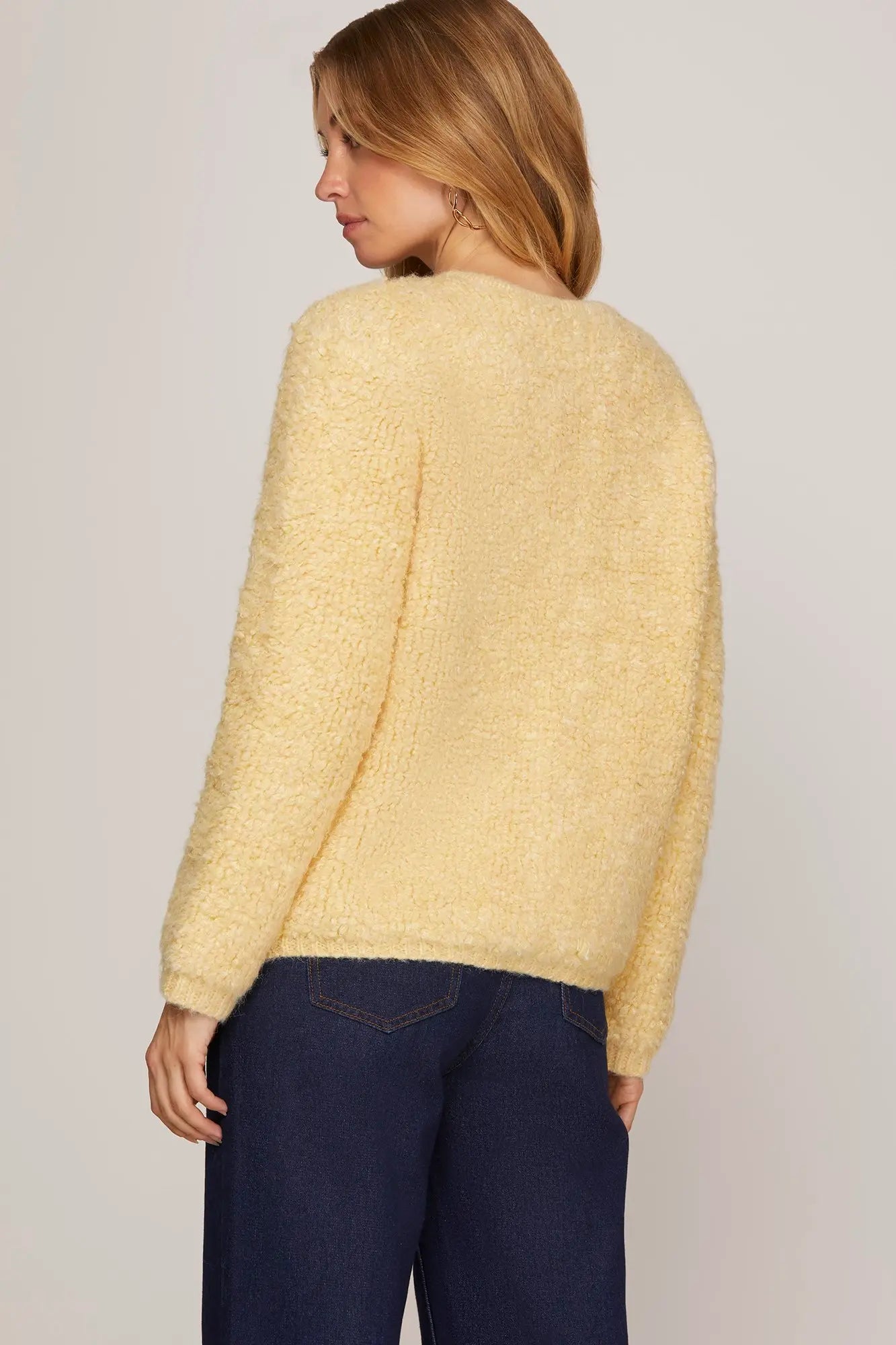 Baby yellow cardigan