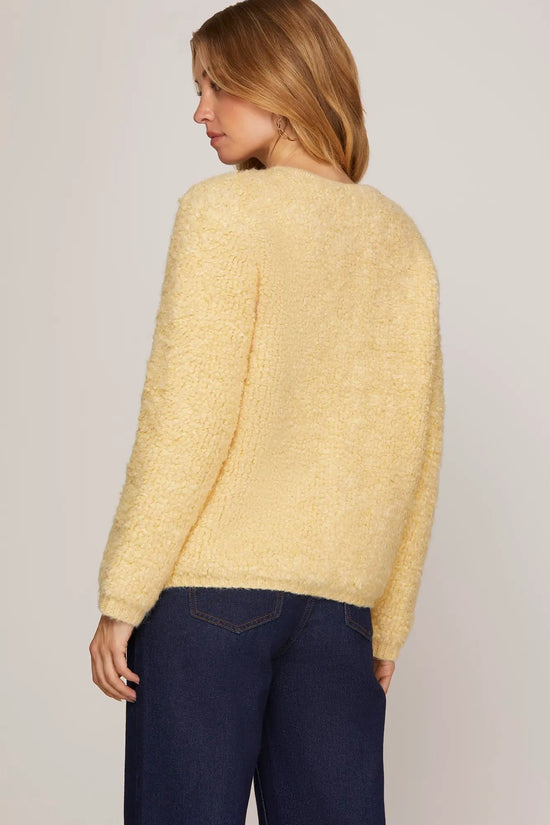 Baby yellow cardigan