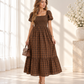 Celi dress in brown