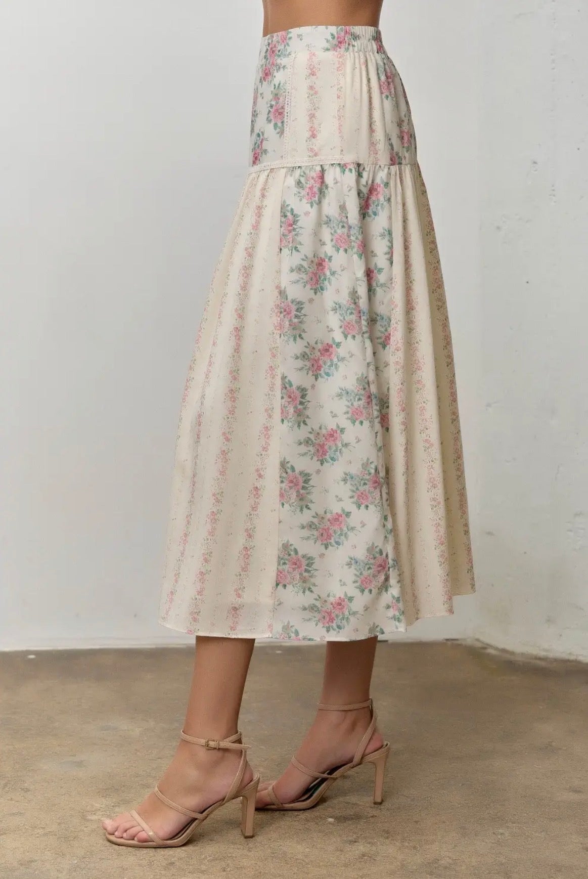Alicia pétalo Rosa skirt