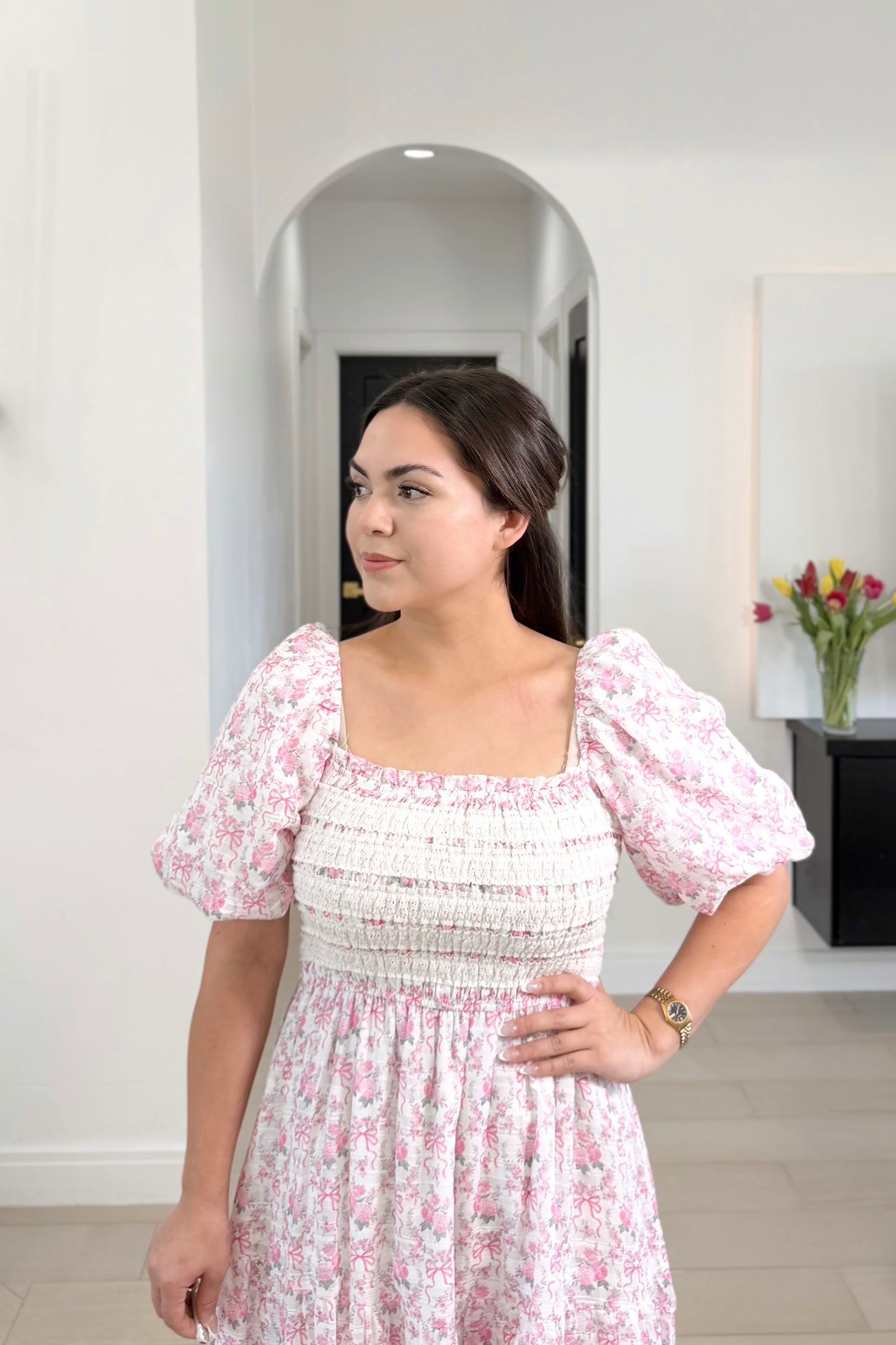 Sama pink dress