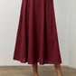 Velen Gingham Maxi skit red/ black