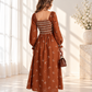 Bow maxi dress