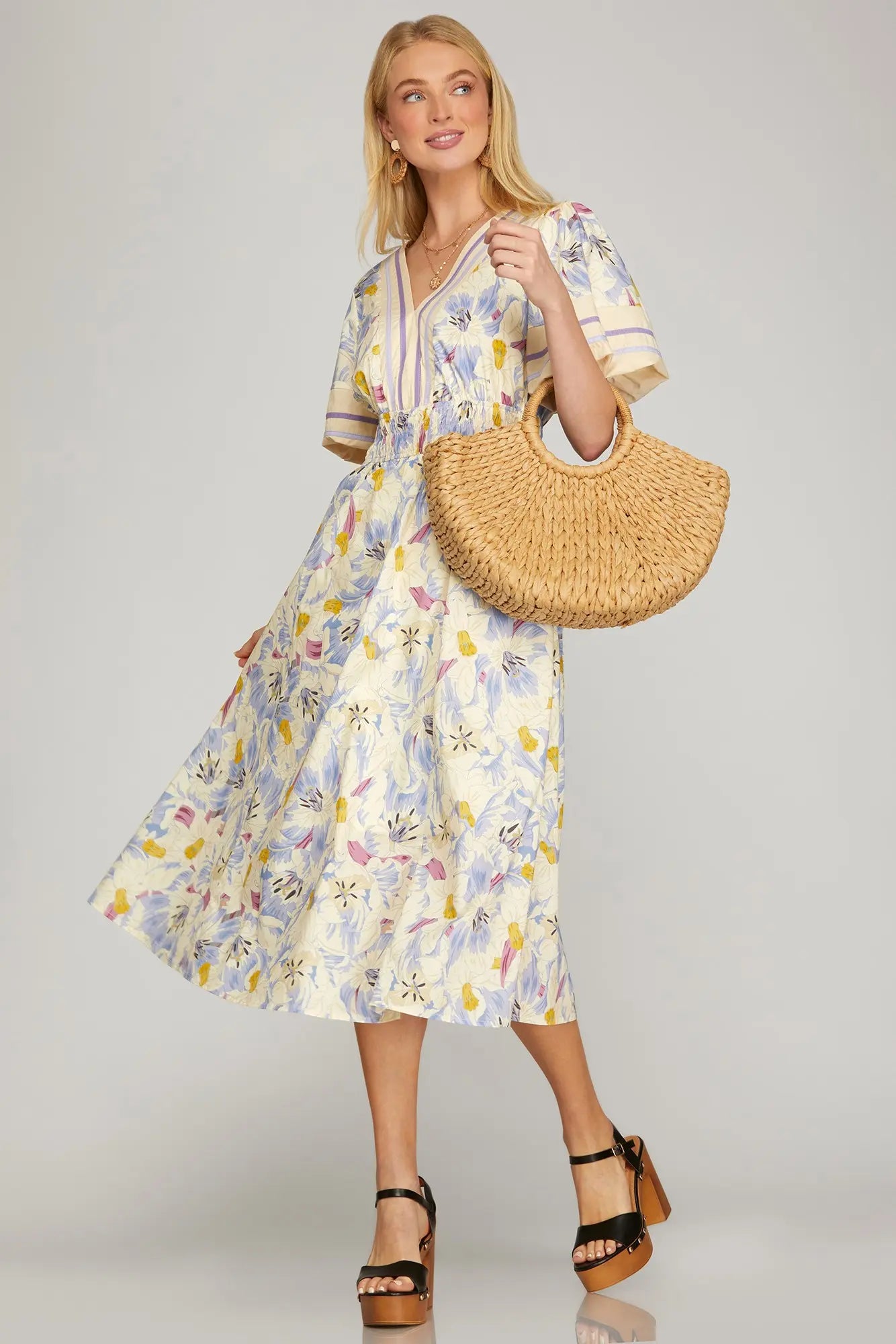 Yaretzi floral Dress