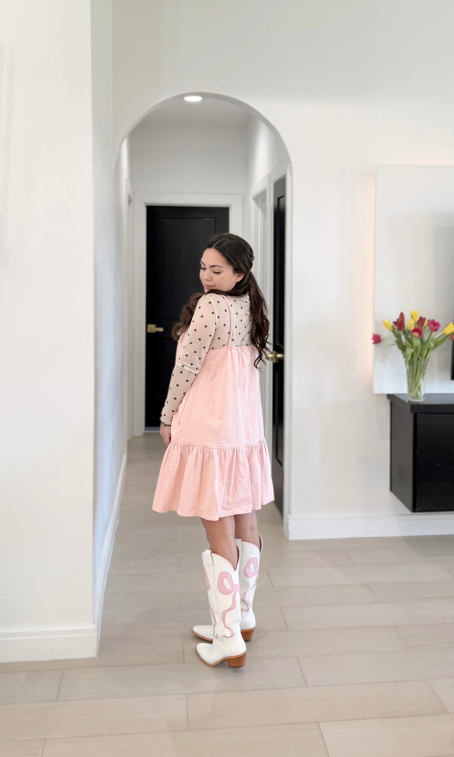 RUTH DENIM PINK