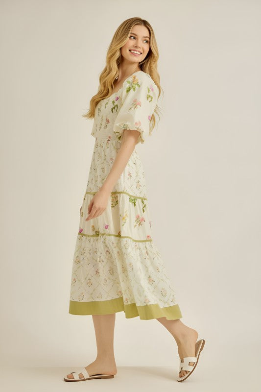 Fernanda floral dress