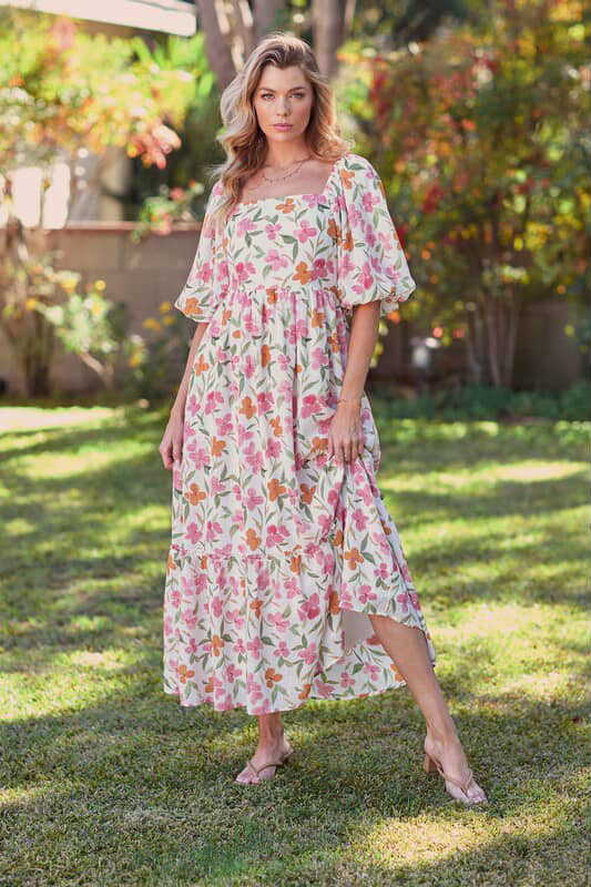 Anabel floral Dress