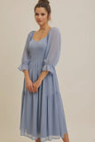 Arely light blue dress