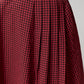 Velen Gingham Maxi skit red/ black