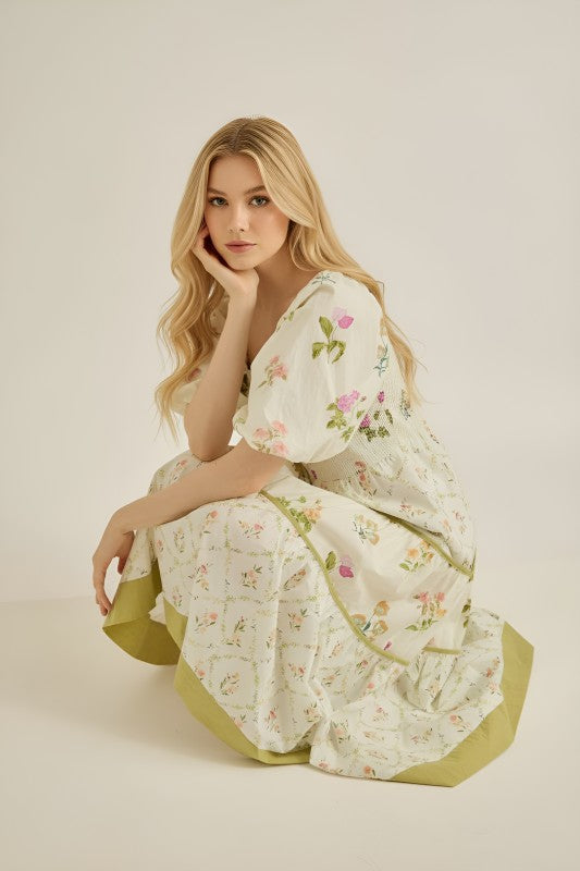 Fernanda floral dress