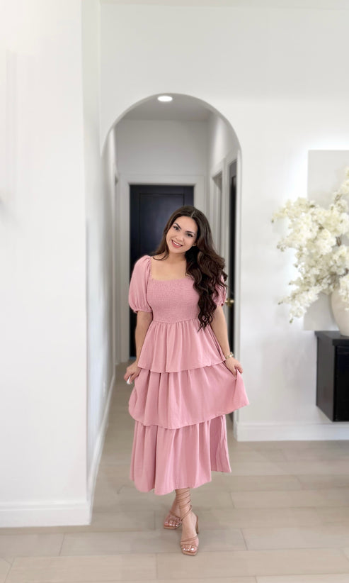 Juliet rosa dress
