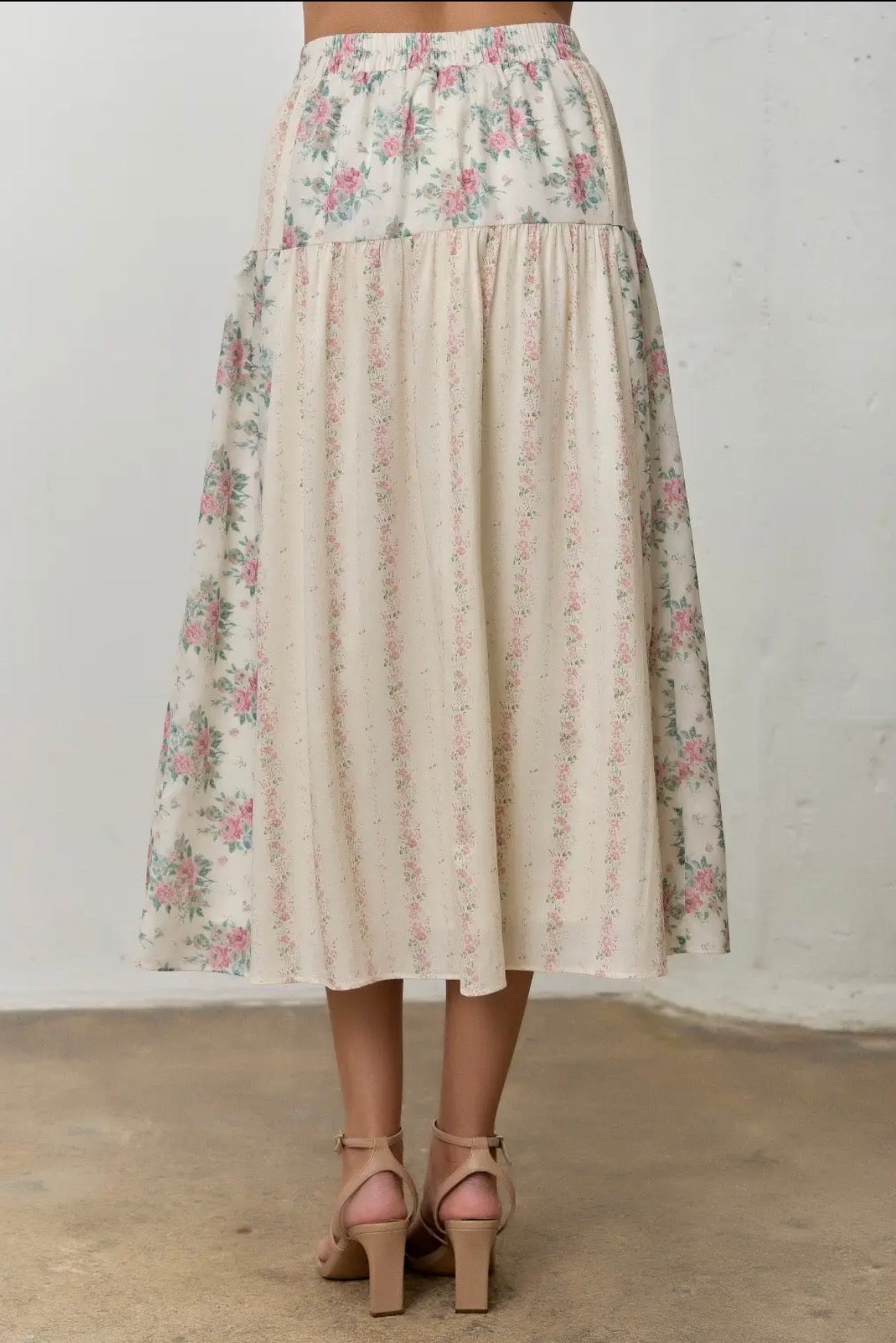 Alicia pétalo Rosa skirt