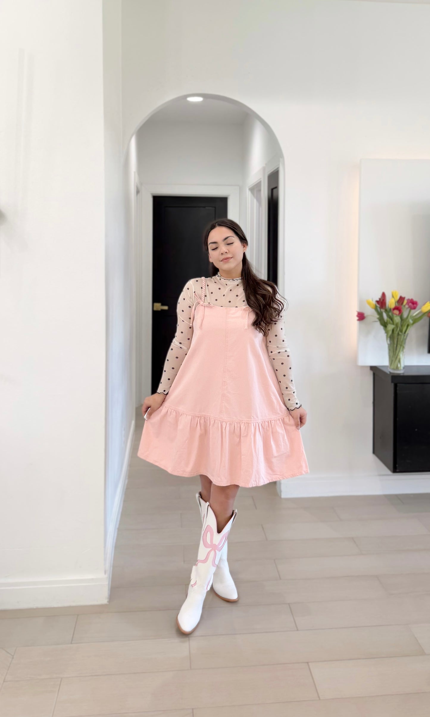 RUTH DENIM PINK