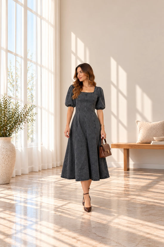 Aytana denim dress