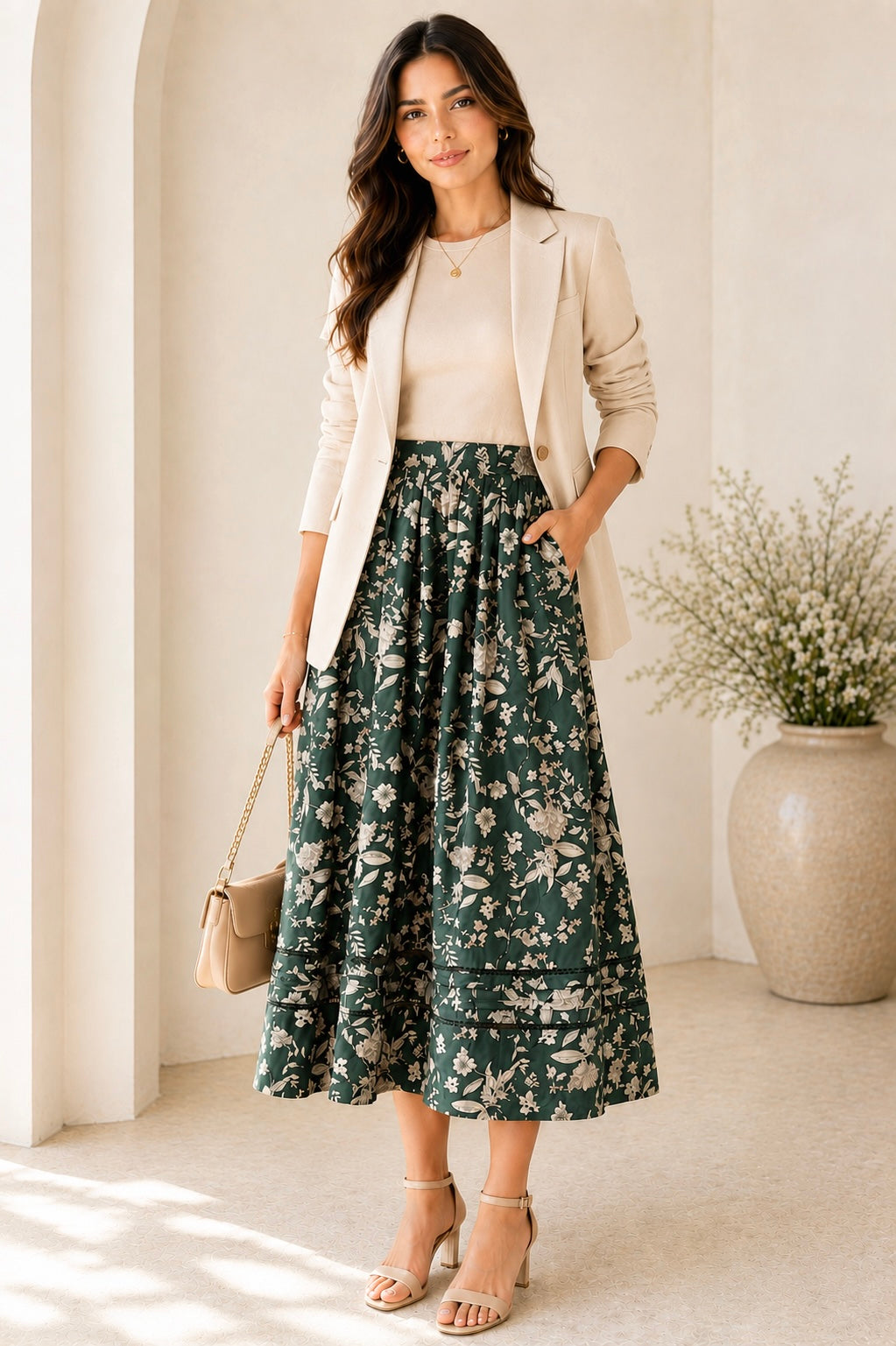 Forest Bloom Skirt