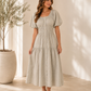 Mila dress Gingham Check midi dress