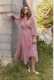 Tulle blush Dress