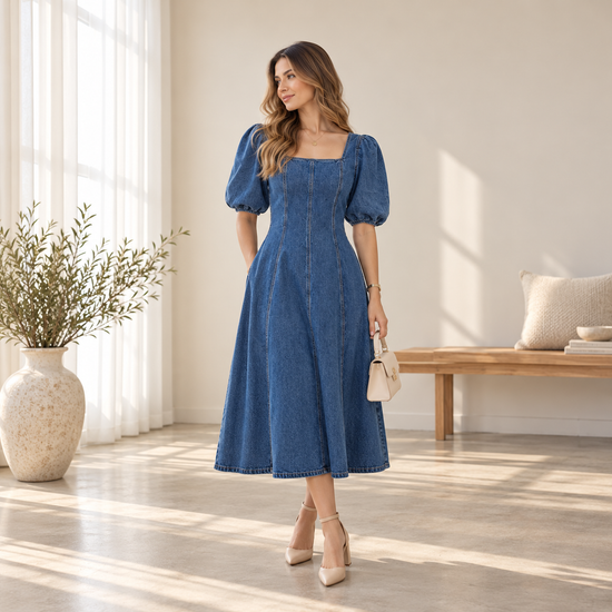 Aytana denim dress