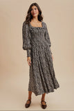 SILVIA DRESS IN NAVY