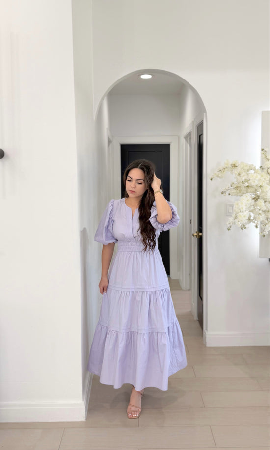 Renata lilac dress