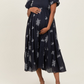 Zuri navy Dress