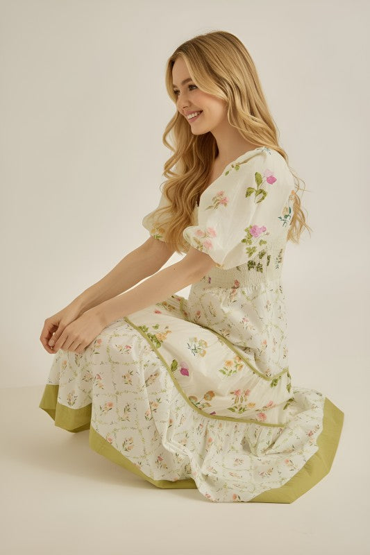 Fernanda floral dress