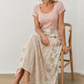 Alicia pétalo Rosa skirt