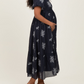 Zuri navy Dress