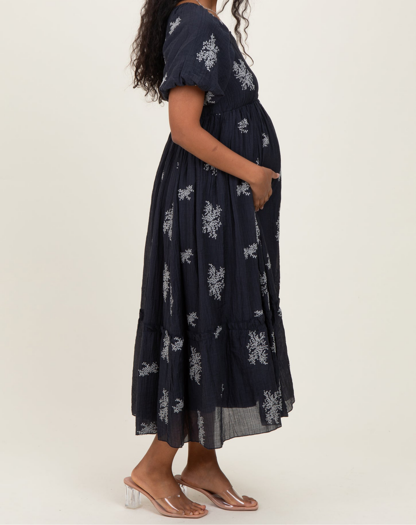 Zuri navy Dress