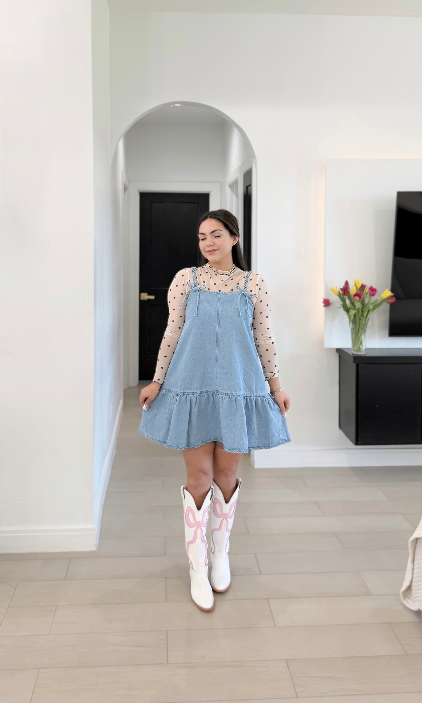 RUTH DENIM DRESS