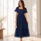 Alana dress in navy