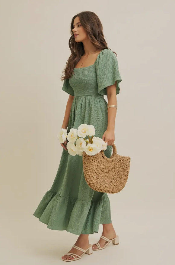 Susy Evergreen dress