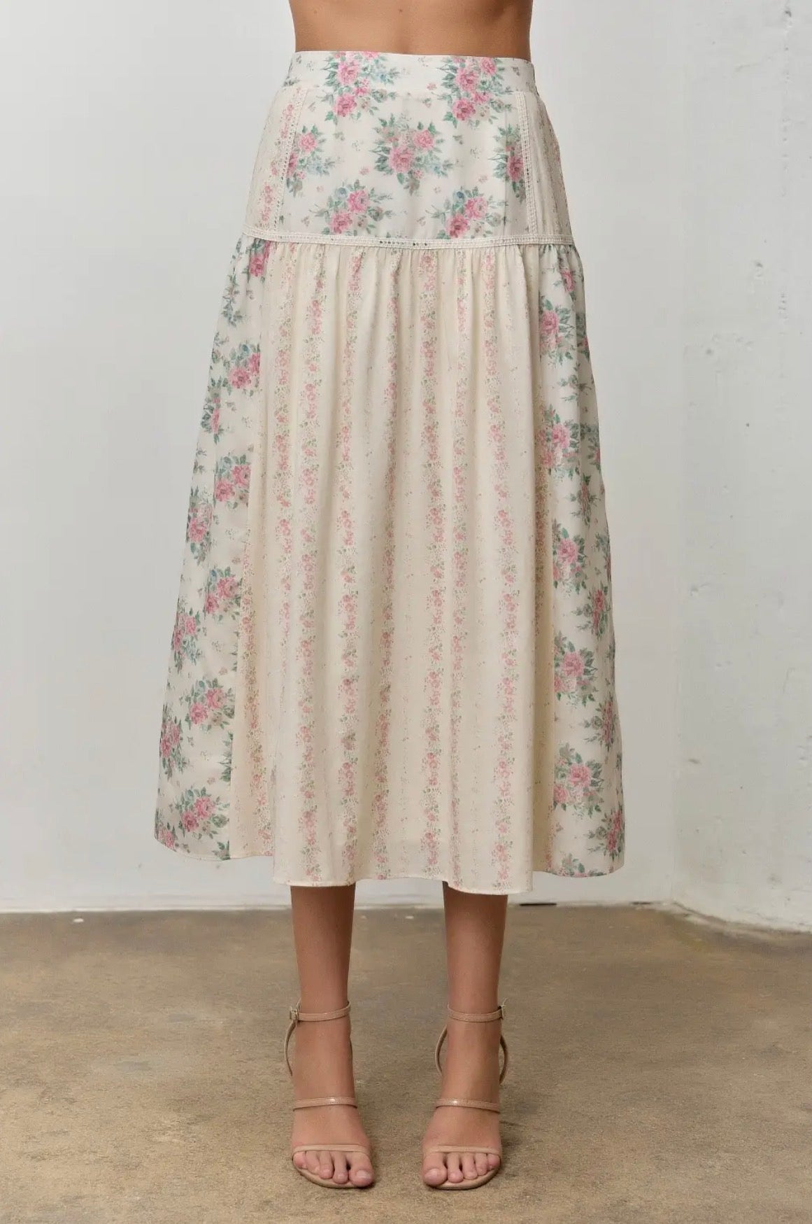 Alicia pétalo Rosa skirt