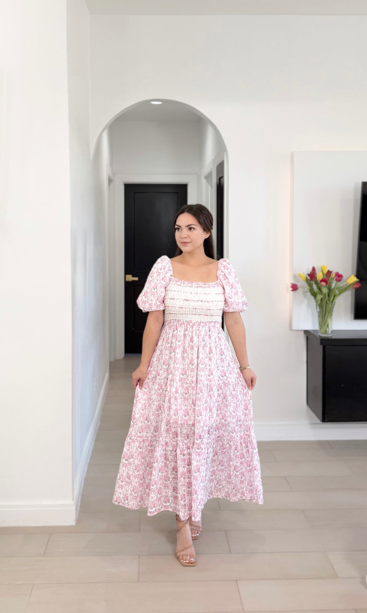 Sama pink dress