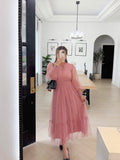 Tulle blush Dress
