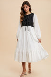 Bri Black / Withe Dress