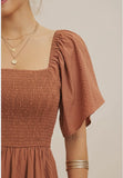 Susy Amber brown Dress