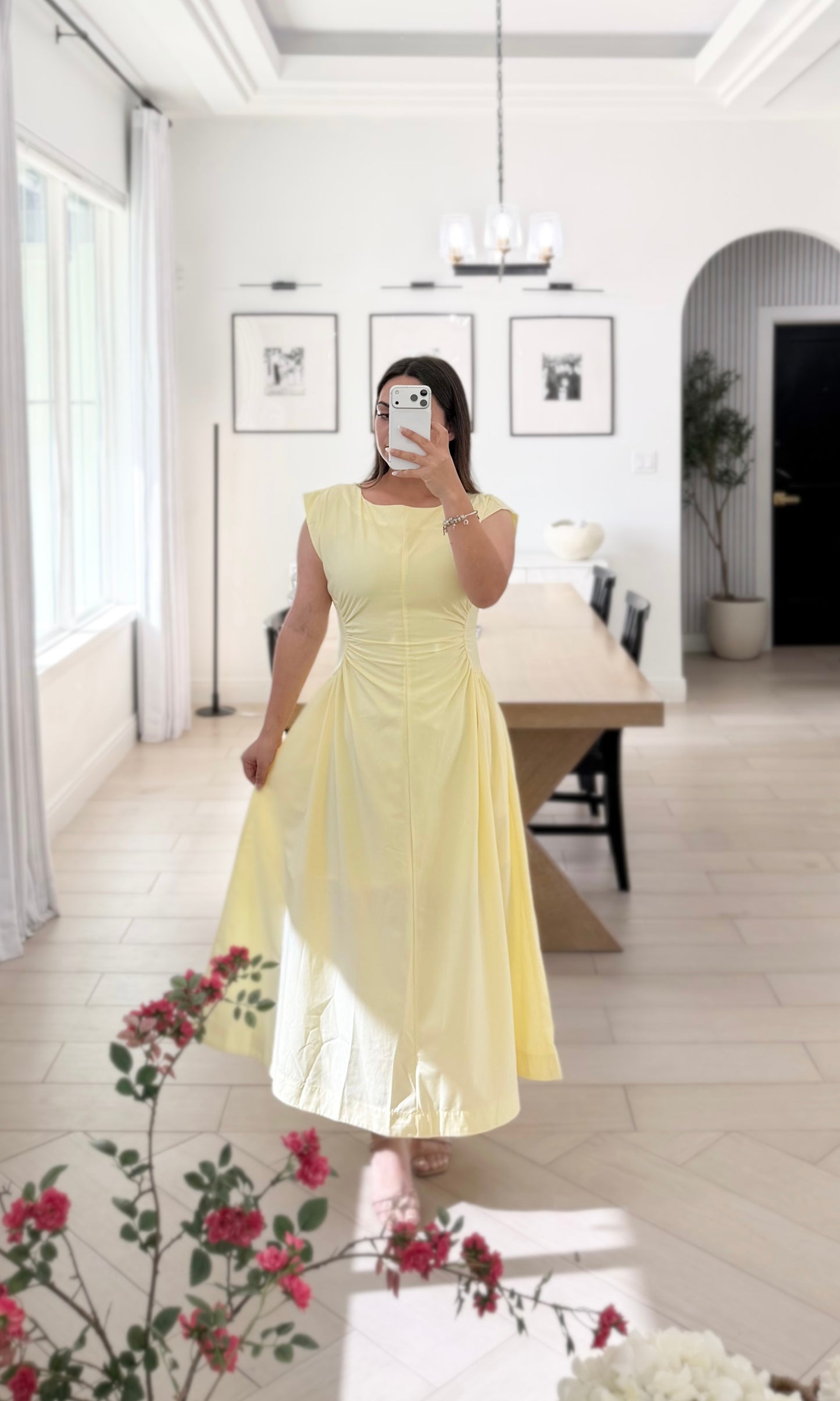 Darling dress in yellow