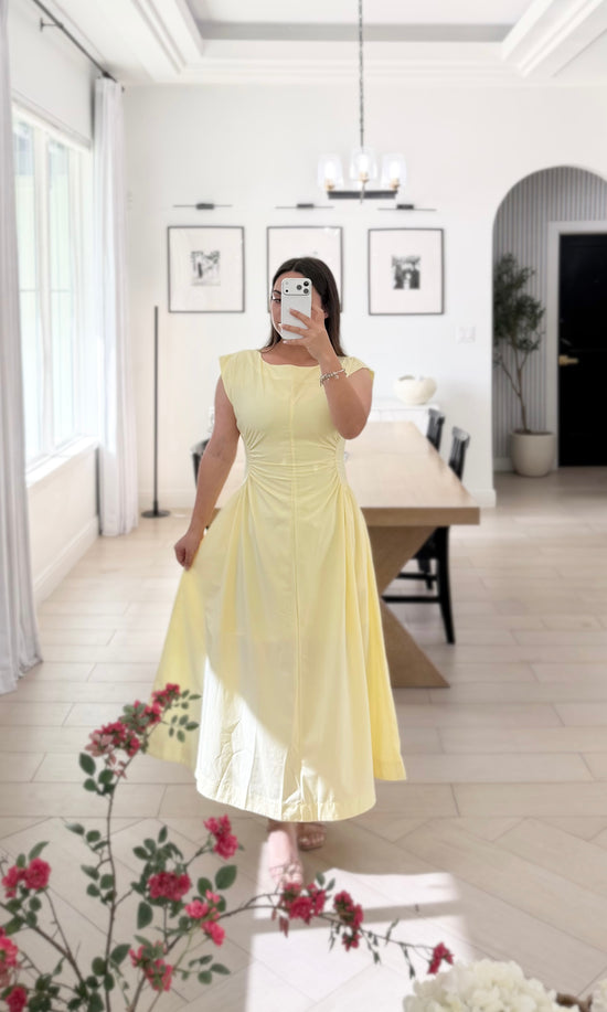 Darling dress in yellow