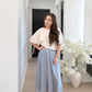 Satin flare Skirt