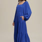Ali Romantic Square Neck Tiered Boho
Maxi Dress